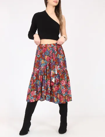 Fusta Zara, floral print