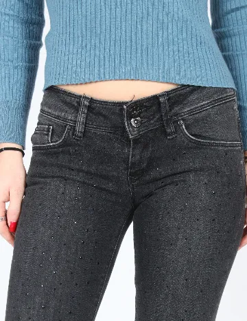 Blugi Zara, gri inchis