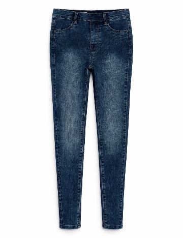 Pantaloni Pull&Bear, albastru