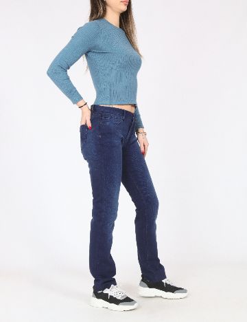 Blugi Zara, bleumarin