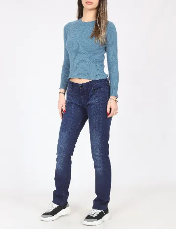 Blugi Zara, bleumarin