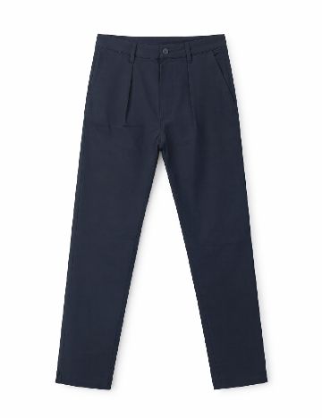 Pantaloni Zara, bleumarin