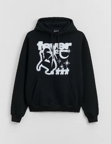 Hanorac House Brand, negru