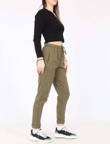 Pantaloni Pull&Bear, verde