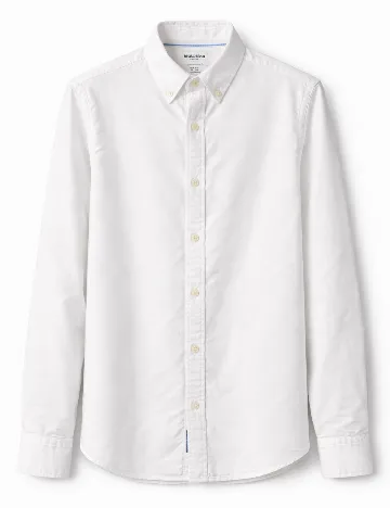 Camasa Pull&Bear, alb