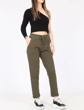 Pantaloni Pull&Bear, verde