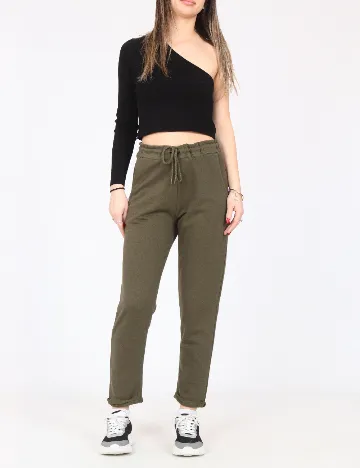 Pantaloni Pull&Bear, verde