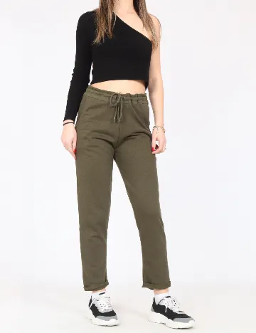 Pantaloni Pull&Bear, verde