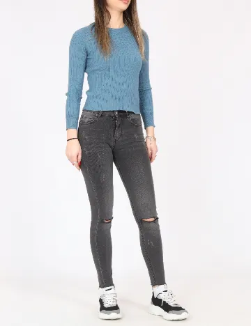 Blugi Pull&Bear, gri