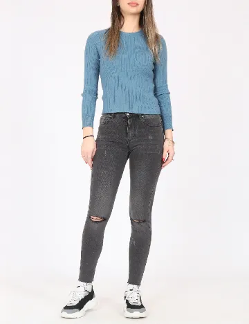 Blugi Pull&Bear, gri