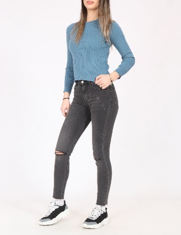 Blugi Pull&Bear, gri