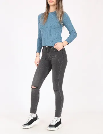 Blugi Pull&Bear, gri