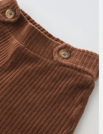 Pantaloni Zara, maro