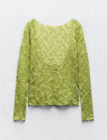 Bluza Zara, verde