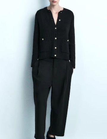Cardigan Zara, negru