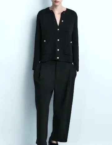 Cardigan Zara, negru