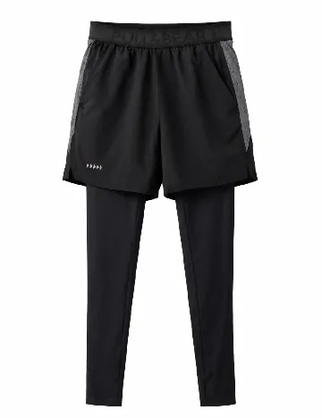 Pantaloni Pull&Bear, negru