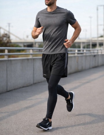 Pantaloni Pull&Bear, negru