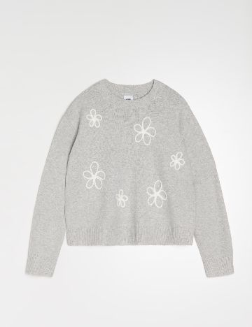 Pulover Oversize Sinsay, gri