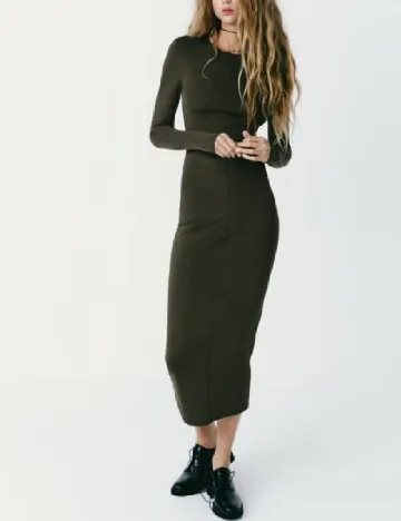 Rochie lunga Zara, verde