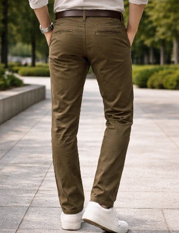 Pantaloni Zara, kaki