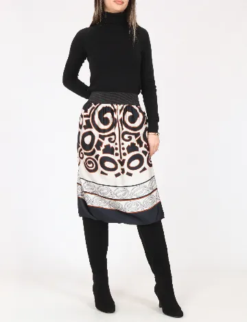 Fusta Zara, mix culori