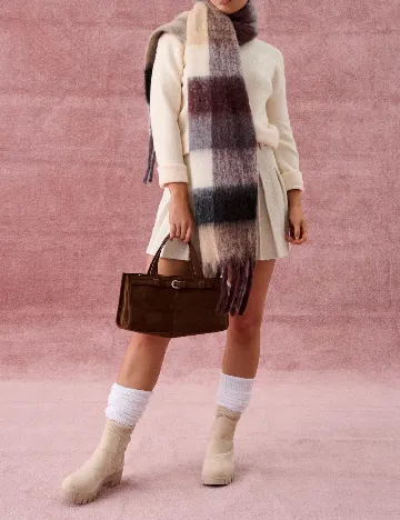 Pulover Sinsay, crem