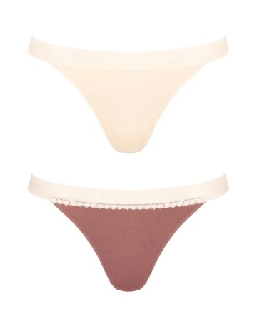 Set chiloti 2 perechi Sloggi by Triumph, roz