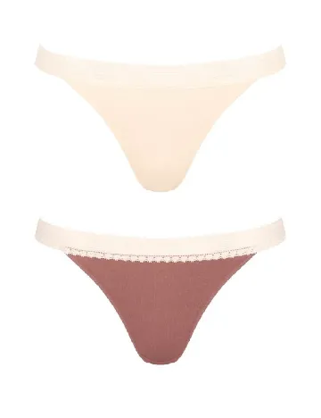 Set chiloti 2 perechi Sloggi by Triumph, roz