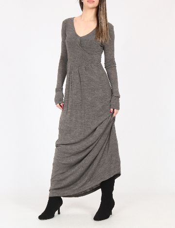 Rochie lunga Zara, gri