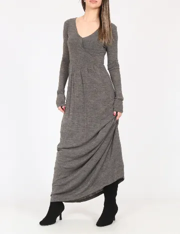 Rochie lunga Zara, gri