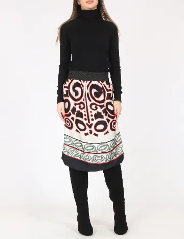 Fusta Zara, mix culori