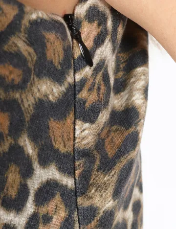 Rochie medie Zara, animal print