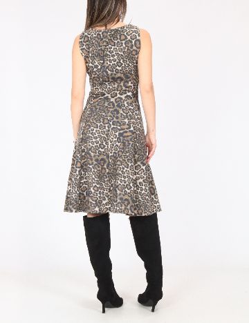 Rochie medie Zara, animal print
