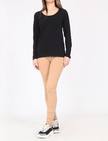 Colanti Bershka, maro deschis