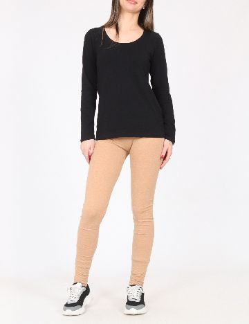 Colanti Bershka, maro deschis