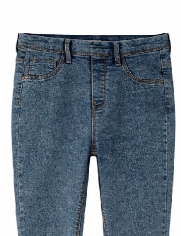 Pantaloni Bershka, albastru