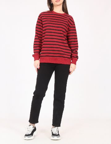 Bluza Zara, rosu/negru