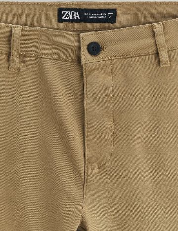 Pantaloni Zara, kaki