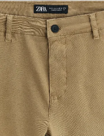 Pantaloni Zara, kaki