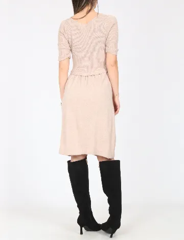 Rochie scurta Zara, bej