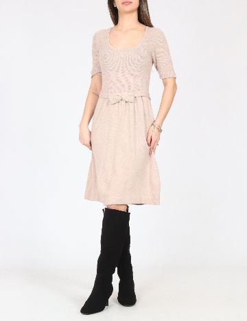 Rochie scurta Zara, bej