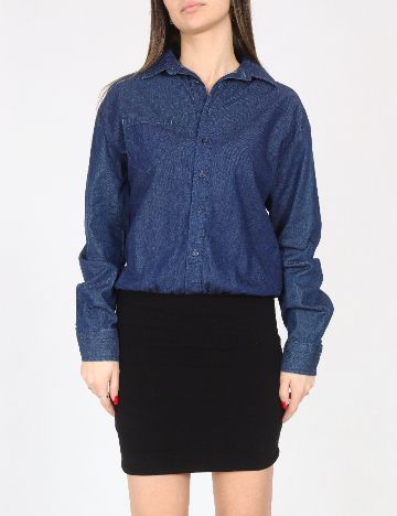 Rochie scurta Zara, bleumarin/negru