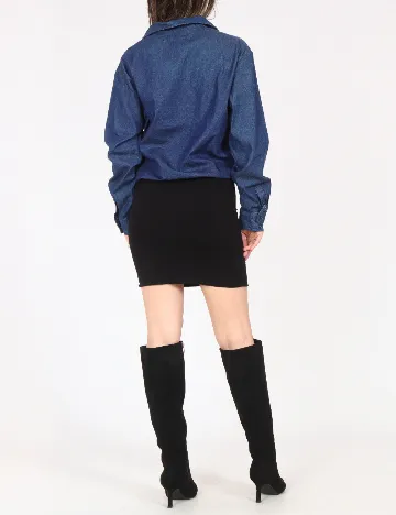 Rochie scurta Zara, bleumarin/negru