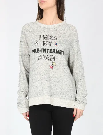 Bluza Bershka, gri