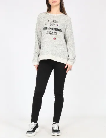 Bluza Bershka, gri