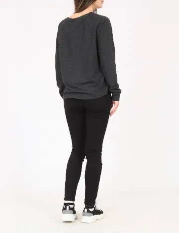 Bluza Bershka, gri inchis