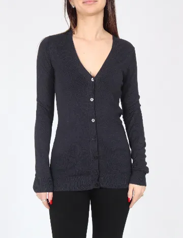 Cardigan Zara, gri inchis