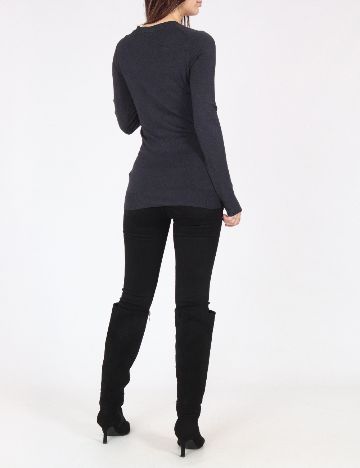 Cardigan Zara, gri inchis