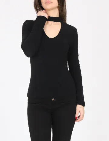 Bluza Bershka, negru